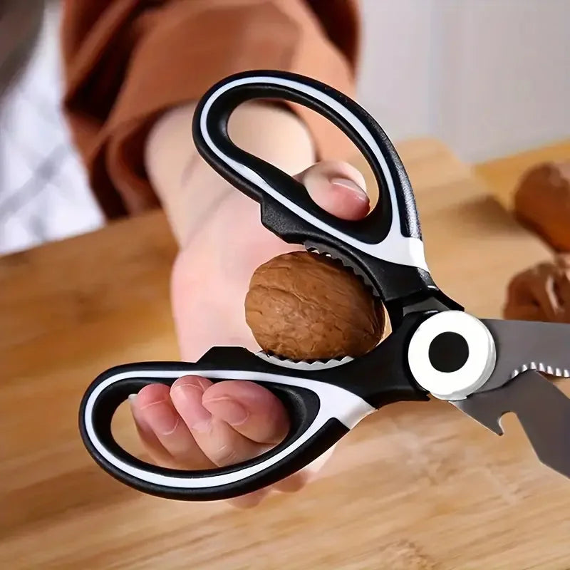 1-Pack Heavy Duty Scissors - Thanksgiving Cooking Prep for Poultry Shears & Kitchen Multi-Task Tool