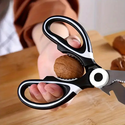 1-Pack Heavy Duty Scissors - Thanksgiving Cooking Prep for Poultry Shears & Kitchen Multi-Task Tool