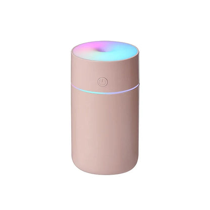 HOMEFISH Colorful Portable Mini Air Humidifier USB Rechargeable Wireless Home Car Aroma Diffuser Essential Oil Atomizer